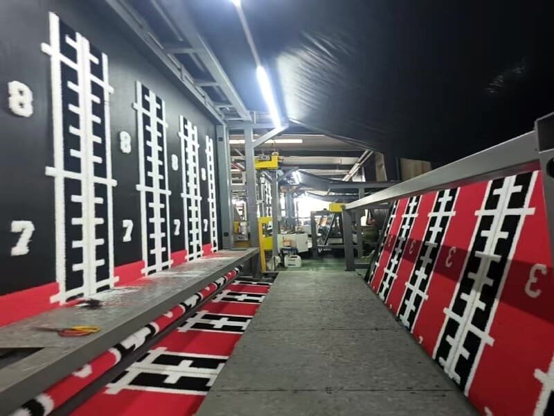 Diagram of different turf pile heights and density